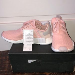 Adidas NMD R_1 Pink and White